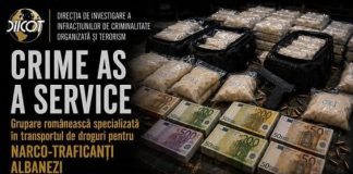 „CRIME AS A SERVICE”: O GRUPARE ROMÂNEASCĂ TRANSPORTA DROGURI PENTRU REȚELE DE NARCO-TRAFICANȚI ALBANEZI