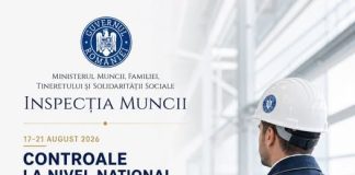 17–21 august 2026 | Rezultatele controalelor Inspecției Muncii