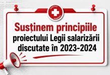 Argumentele ศi simulฤrile fฤcute de partenerii sociali au demonstrat: proiectul legii salarizฤrii รฎn varianta Ministerului Muncii este de neacceptat!