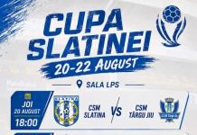 Cupa Slatinei începe joi! CSM Slatina, trei zile de handbal la Sala LPS