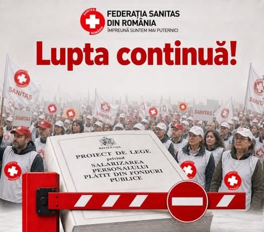 Legea salarizării, în forma respinsă de SANITAS, nu a fost depusă în Parlament