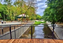 Parcul Constantin Poroineanu din Caracal prinde contur: lucrările de reabilitare continuă