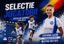 CSO Balș dă startul selecțiilor pentru noile echipe de handbal