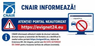 ATENȚIE! Portal neautorizat pentru achiziția rovinietei!