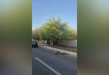 BICICLIST TRANSPORTAT LA SPITAL, DUPĂ UN ACCIDENT PE DJ 546