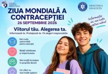 26 SEPTEMBRIE – ZIUA MONDIALĂ A CONTRACEPȚIEI