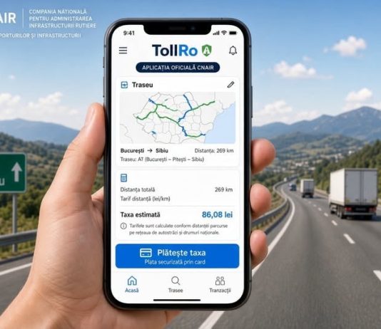 Platforma TollRo va putea fi utilizată începând cu 1 octombrie 2026