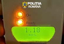 La volan, cu alcoolemie de 1,18 mg/l
