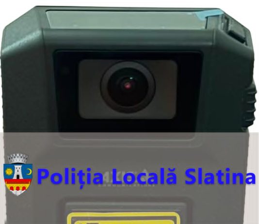 BODYCAM LA POLIȚIA LOCALĂ SLATINA