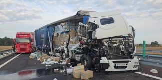Circulația rutieră inchisa între Albota și nod rutier A1, sens Craiova-Pitești