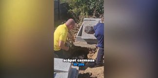 SCANDAL LA CIMITIRUL DIN SLATINA: OSEMINTE DESCOPERITE ÎNTR-O GROAPĂ. POLIȚIA A DESCHIS DOSAR PENAL.