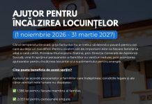 SLATINA: AJUTOARE PENTRU ÎNCĂLZIRE, ÎN SEZONUL RECE 2026–2027
