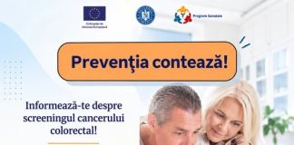 PREVENȚIA CONTEAZĂ! INFORMEAZĂ-TE DESPRE SCREENINGUL CANCERULUI COLORECTAL