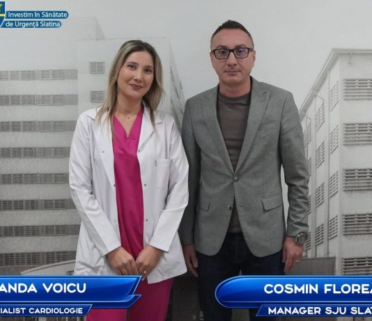Dr. Anda Voicu, noul medic cardiolog al SJU Slatina: „Cea mai mare satisfacție este să plec acasă cu gândul că astăzi am ajutat pe cineva”