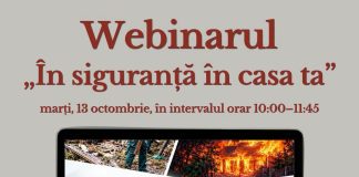 Webinar despre siguranța locuințelor, de Ziua Internațională pentru Reducerea Riscurilor de Dezastre