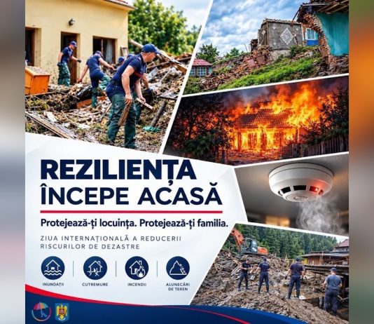 ISU OLT, CAMPANIE PENTRU PREVENIREA DEZASTRELOR
