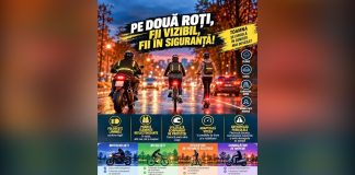 PE DOUĂ ROȚI? FII VIZIBIL. RESPECTĂ REGULILE. FII ÎN SIGURANȚĂ!